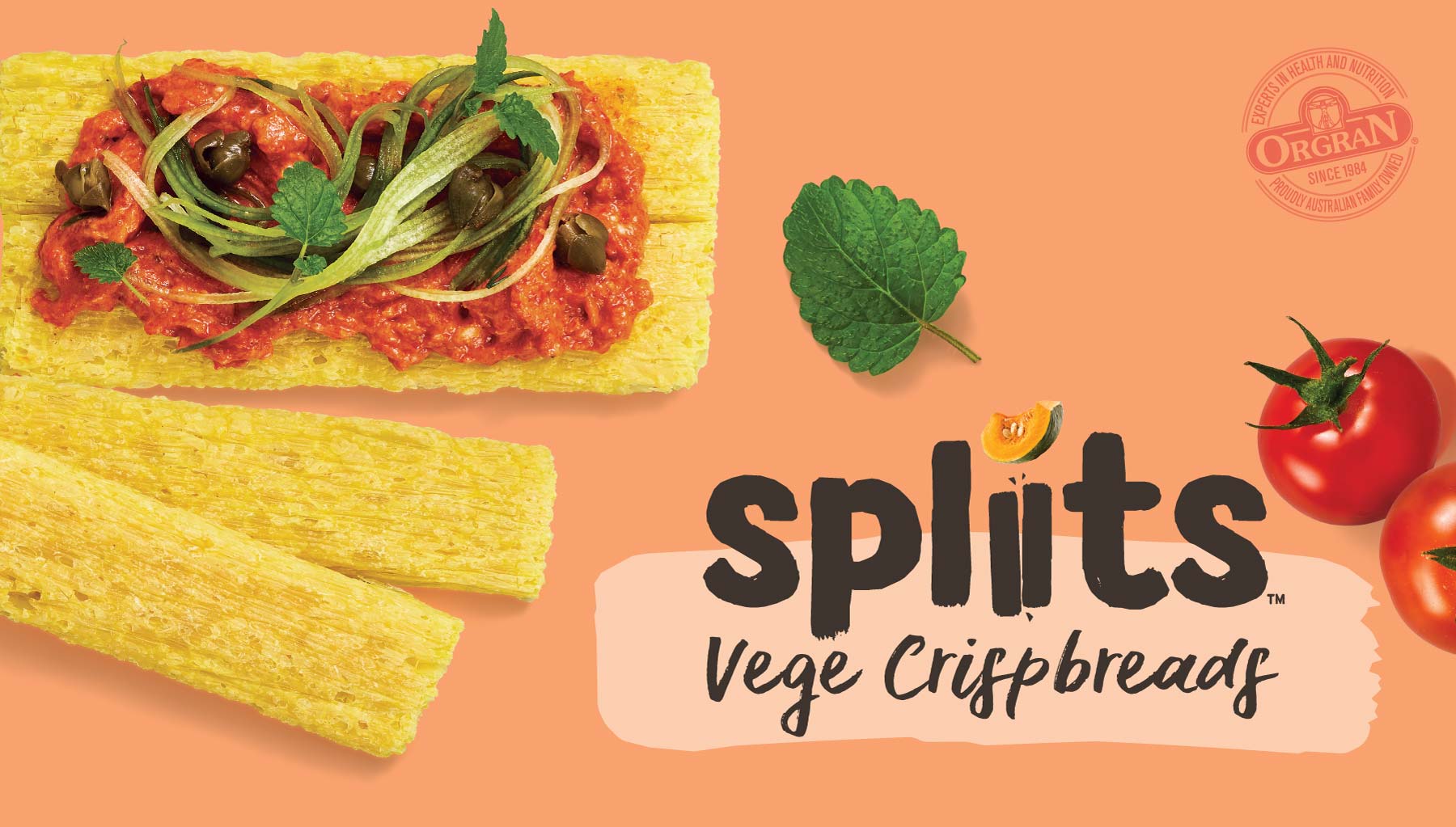 Spliits Vege Crispbreads
